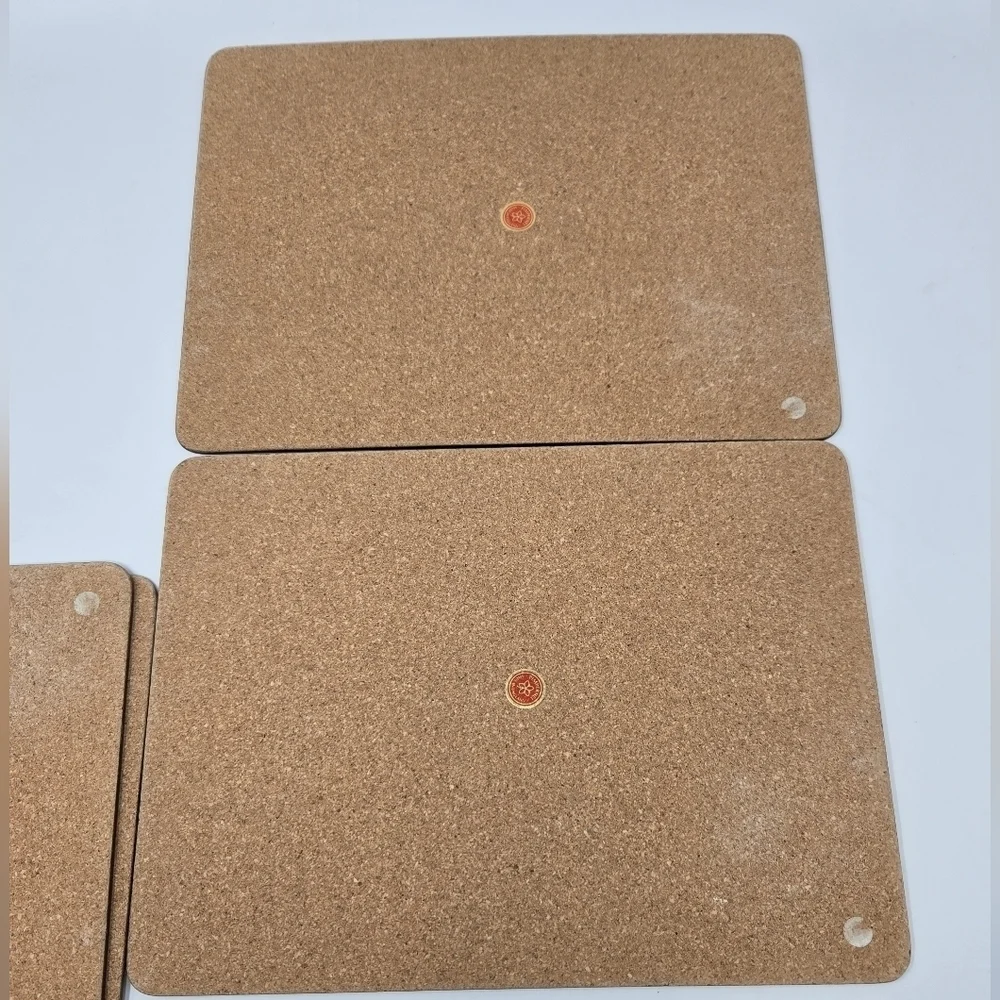 VINTAGE PIMPERNEL ENGLISH COUNTRY COTTAGES TRIVET PLACEMAT SET OF 5 ENGLAND CORK